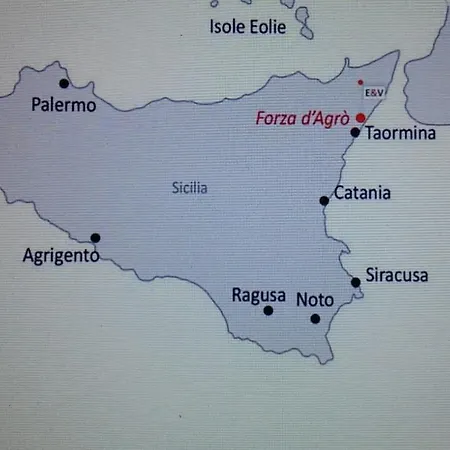 Casa Vacanza La Rocca Forza d'Agro Exterior photo